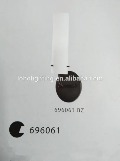 single lamp wall sconce with cylinder white opal glass/lighting fixture for church/hotel decor wall lamp