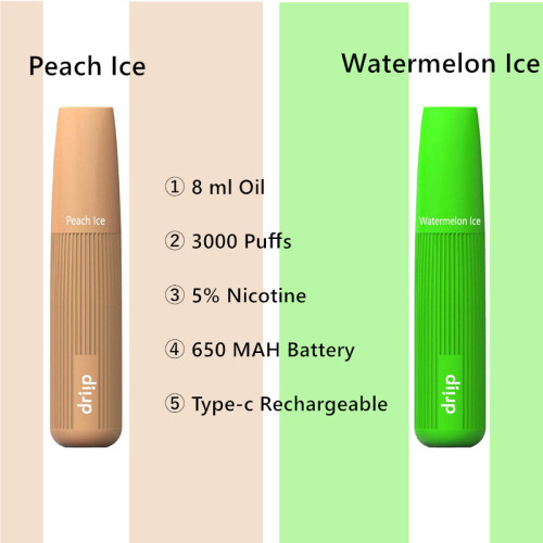 E-Cig Populär Vape 3000Puffs Driip