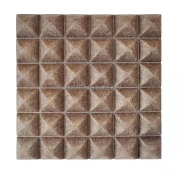 3D Acoustic Wall Panels for Office Building - Good Quality Dampproof Design