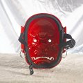 Máscara facial Tengu impressa em 3D para cosplay de Halloween