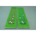 Putting Green de PP de doble orificio de altura personalizada de 50x300 cm