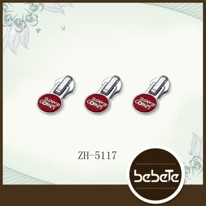 orange zipper slider zip pull zipper head