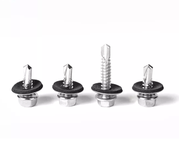 Steel Hex Washer Head drilling screws