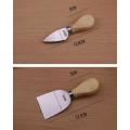 4pcs/set Cheese Knives Wood Handle Cheese Knife Slicer Kit Kitchen Cooking Baking Tool Cheese Cutter Useful Accessories