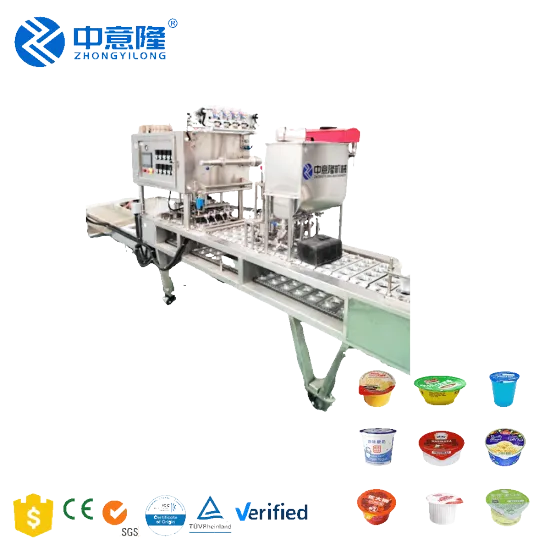 Fully Automatic Filling and Sealing Thermoforming Machine for PET Cups - Hot Sell in Africa at Good Price