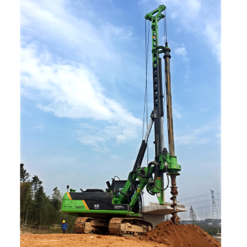 CAT Chassis Hydraulic Borehole Rotary Drilling Rig for After-Sales Support