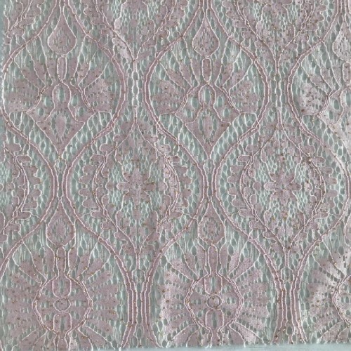 Folded Yarn Cotton Nylon Lace