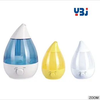 2016 Korea ultrasonic negative ion humidifier with LED light