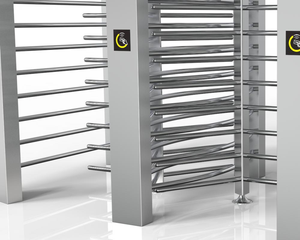 90 Degree Rotors Full-Height Turnstile