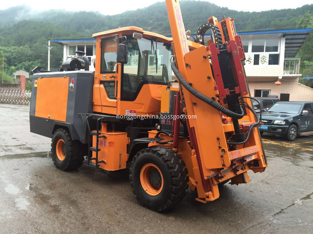 Highway Fix Guardrail Pile Driver