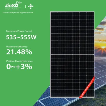 Jinko 182mm Half Cell Monocrystalline PV Solar Modules: 535W, 540W, 545W, 550W, 555W