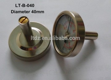full SS industrial bimetal thermometer temperature gauge