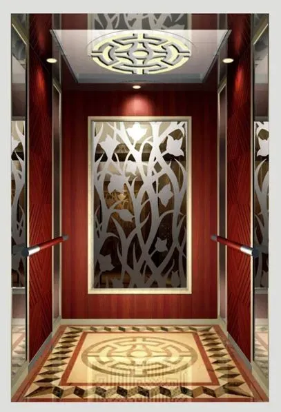 2020 Hot Sale Stainless Steel Gearless Home Lift Passenger Elevator Without Machine Room