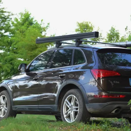 Outdoor Car Travelling Sunshade Canopy and Side Awnings