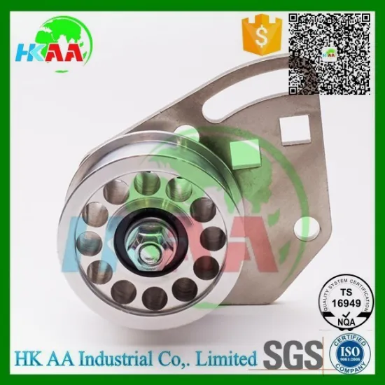 TS16949 certified factory price precision anodized cnc machined aluminum supercharger belt tensioner