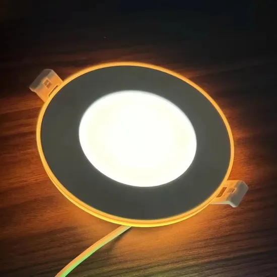 9W+3W Ceiling Lighting Fixture: 5CCT 4" LED Recessed Slim Downlight with Night Light