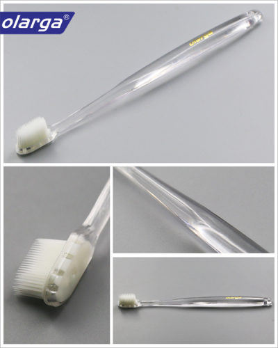 Hign quality transparent disposable toothbrush wholesale
