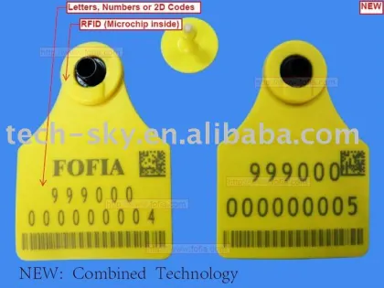 RFID Animal ID ear tag
