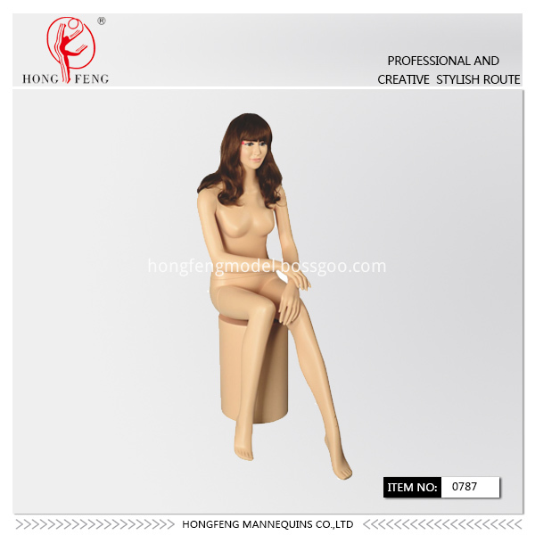 sexy skin color female mannequin