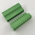 10pin pluggable male to female terminal block