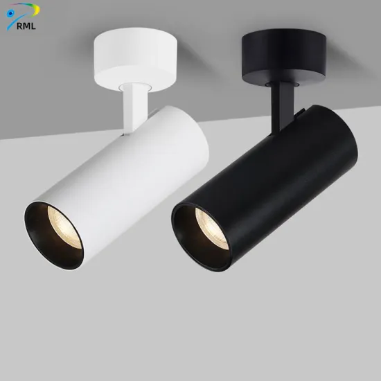 Adjustable Aluminum Ceiling Spotlight for Clothing Stores and Jewelry Shops