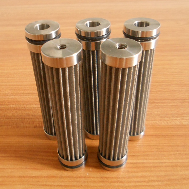 Stainless Steel Sintered Fiber Felt Oil Filter For Train