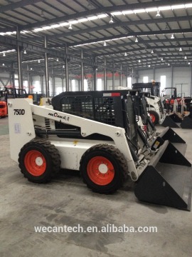 Mini skid steer loader WT400 with snowblower