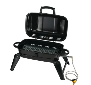 Portable Propane Gas Grill Outdoor BBQ Grill Folding Tabletop Barbecue Grill for Campfire