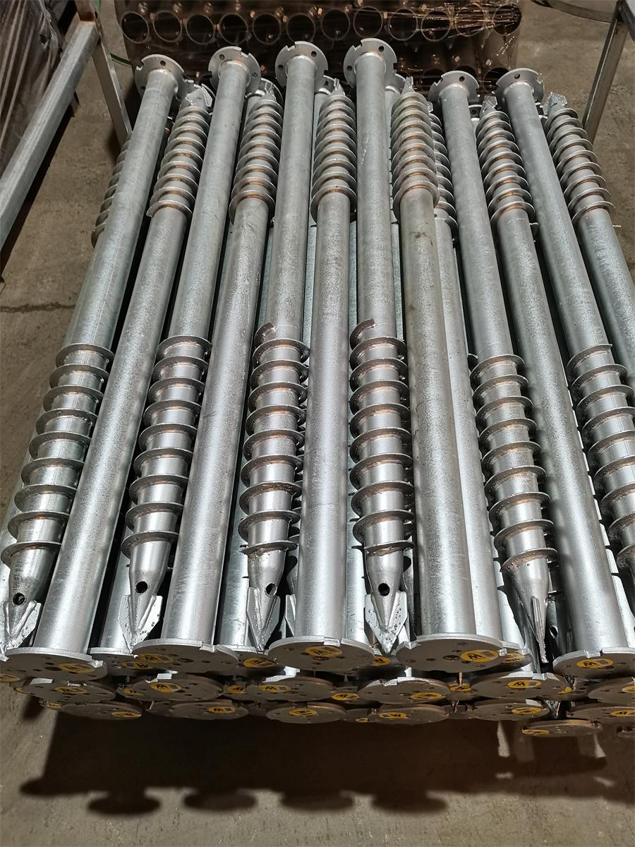 Ground Screw Anchor Screw Pile Painted or Galvanized