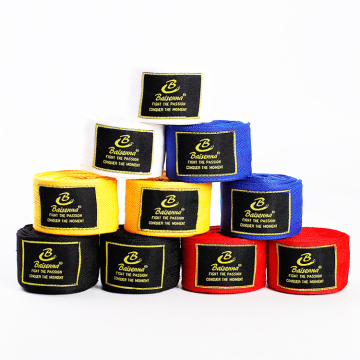 Own Brand Elastic Cotton Hand Wrap Bandages and Boxing Handwraps in Pakistan