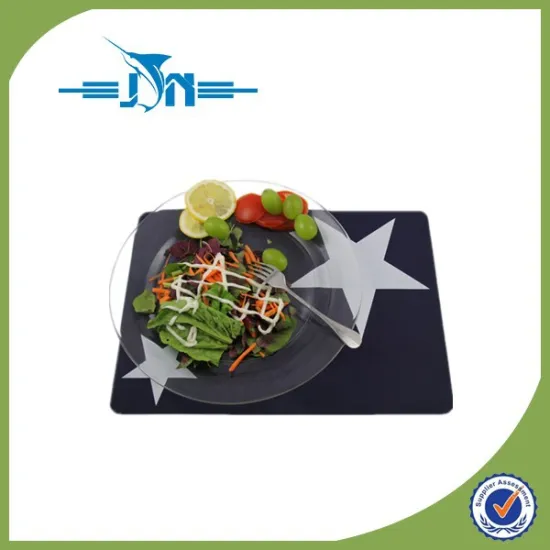custom printing clear plastic placemat