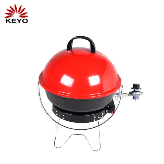 Gas Smokeless Barbeque Kettle Grill Portable Gas Grill Barbecue Table Top Bbq Gas Grill