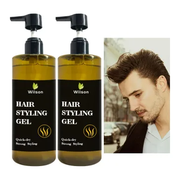 Professional Factory Hair Fixing Set Gel 400ml Hydrating Cream Edge Control Hairstyling Product