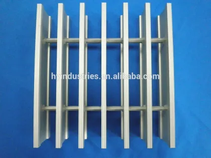 Safety walkway aluminum grating flooring