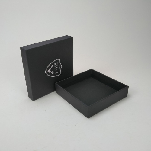 Custom Coaster Black Geschenkboxverpackung für Untersetzer