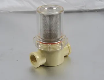 1" INCHES female NPT in-line water filter strainer with stainless steel mesh