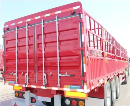Stake Semi-Trailer Cargo Fence Truck Semi Trailer