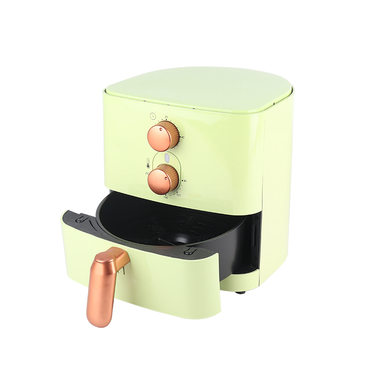 New Design 650W Multifunction Healthy Cooking Electric Air Fryer with Timer and Temperature Control  1L Manual Air Fryer