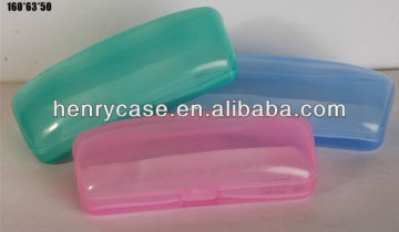 affordable plastic glasses case with various color