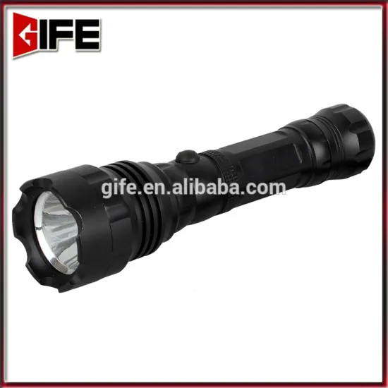 GF-6022 2016 Newest Flashlight Torch High power LED Emergency flashlight