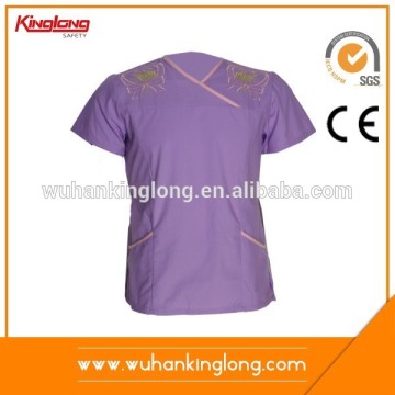 2015 High Quality Wholesale Fashion polyester cotton nurse hospital uniforms