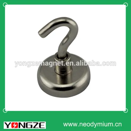 Strong permanent magnet hooker.