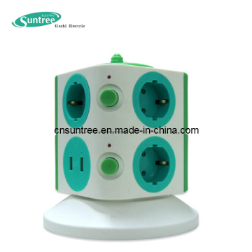 Desktop Socket Vertical Socket USB Multiple Universal Electrical Power Socket Universal Switched Socket Multi Socket