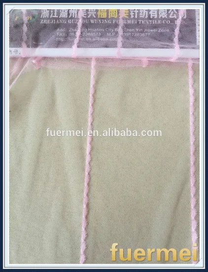 polyester jacquard mesh net fabric