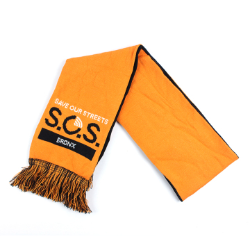 European Sports Team Jacquard Knitted Scarf: Football, Rugby, Basketball, Ice Hockey, Soccer, AFL