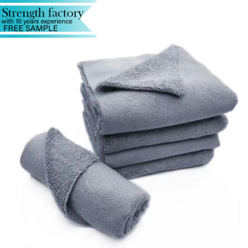 Eco-Friendly Double-Sided Microfiber Cleaning Cloth for Kitchen and Dish Washing