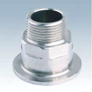 Chrome Straight Pipe Fitting