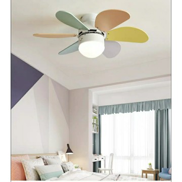 Ventilateurs de plafond LED colorés LEDER