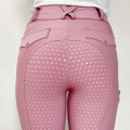 Pink Women Monking Fleats Pockets Ecuestre Brotes