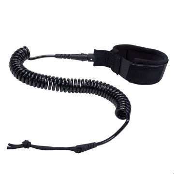 WOOWAVE Durable Coiled Surfboard Leash for Surfing